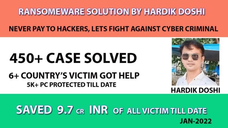 A well-known Indian public figure, digital entrepreneur, and cyber expert, HARDIK DOSHI