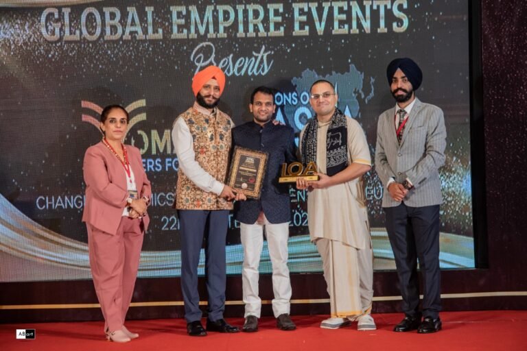 Indian mythological author Nilesh Kumar Agarwal has been awarded for his contribution as an outstanding author by ICONS OF ASIA 2022.