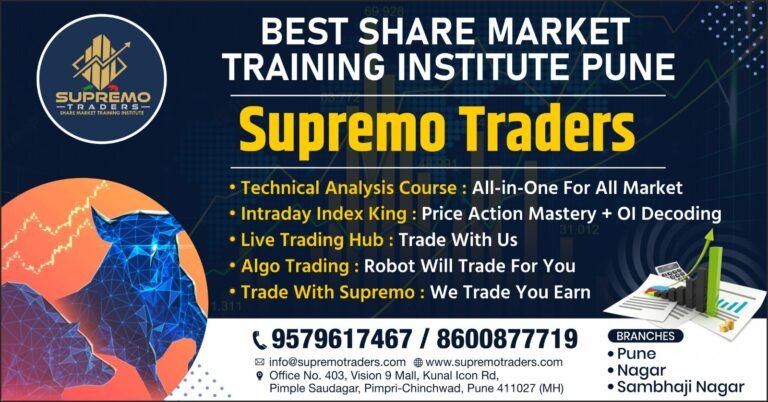 <strong>Best Share Market Training Institute in Pune – Supremo Traders</strong>