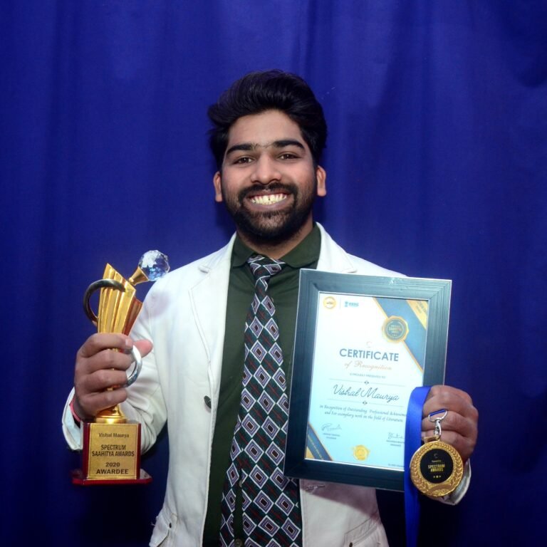 Vishal Maurya: A Social Reformer and Indian Icon.