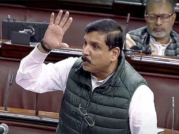 AAP MP Sanjay Singh Suspended from Rajya Sabha; Accuses PM Modi of Avoiding Manipur Violence Discussion
