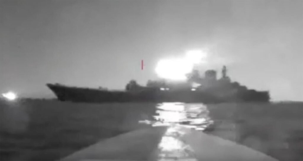 Ukrainian Sea Drones Target Russian Oil Tanker in Black Sea, Escalating Tensions