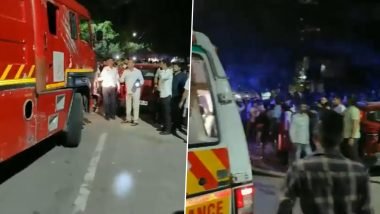 Massive Fire Erupts at PG Hostel in Delhi's Mukherjee Nagar; All Girls Rescued