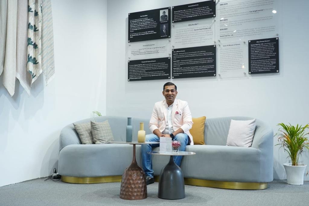 Milin Shantilal Shah and Sarom Fab Pvt. Ltd.: Leading the Way in Premium Fabric and Furnishing Brands.