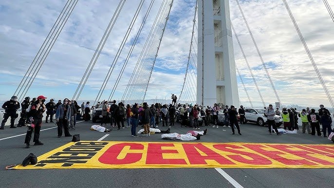 Pro-Palestine Protesters Block San Francisco Bridge Amid APEC Summit ...