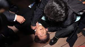 "South Korea's Opposition Leader Stabbed in Neck During Public Appearance"