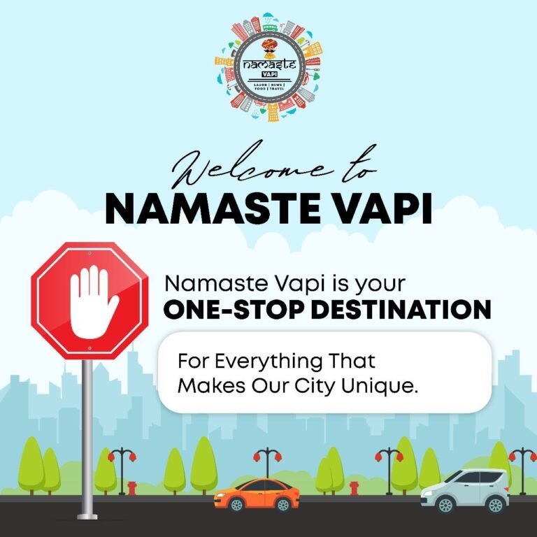 Namaste Vapi: Your One-Stop Destination for Everything Local!"