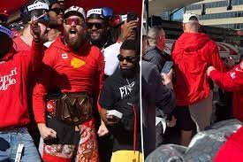 Chaos Erupts: Travis Kelce Escorted to Safety Amid Super Bowl Parade Shooting