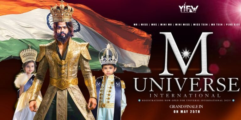 India’s Fashion Visionary Dr. Yash Ramu Elevates Global Pageantry with M Universe International 2025.