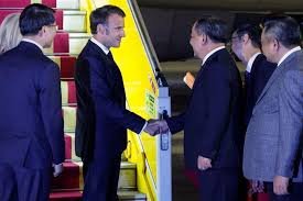 French President Emmanuel Macron Begins Southeast Asia Tour with Vietnam Visit