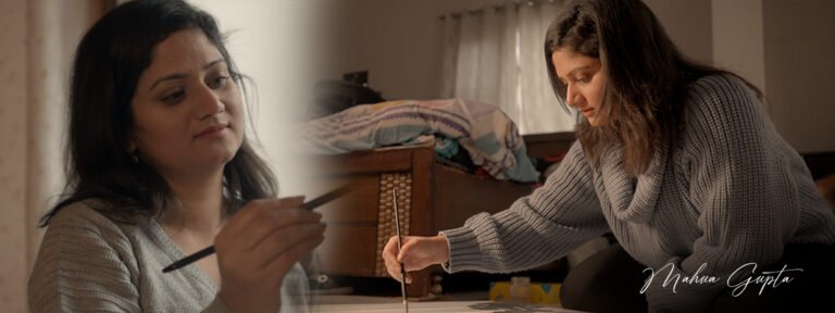 Mahua Gupta – The Artistic Soul of Jammu, Discover the World of Original Art & Learning at Mahua Art Atelier.